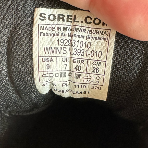 Sorel Out N About Booties size 9 waterproof ankle boots - Picture 13 of 13